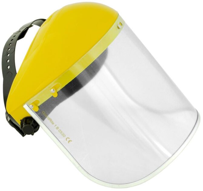 ECRAN FACIAL PVC AVEC SERRE TETE REF. GD001