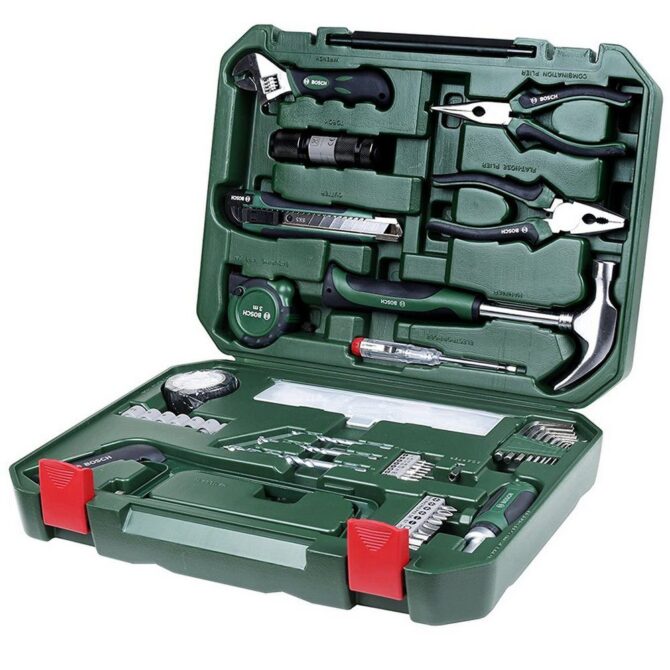 COFFRET OUTILS À MAIN 108 PIECES