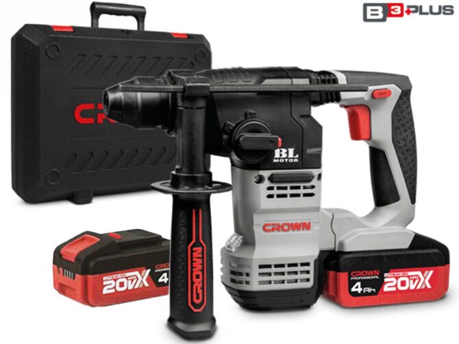 PERFORATEUR SDS+ S FIL 2X20V LI18MM 0-4500 C/MIN 1.7J CT28001HX-4BMC