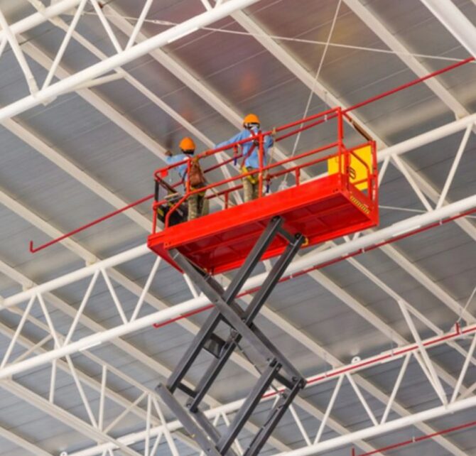 PLATEFORME ÉLÉVATRICE À CISEAUX 16 M HAUTEUR DE TRAVAIL – Image 2