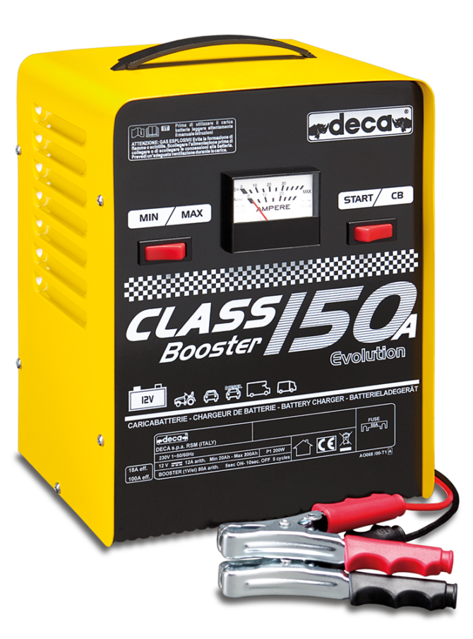 CHARGEUR DE BATTERIES DEMARREUR CLASS BOOSTER 150A 230V 50/60HZ 1PH