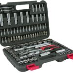COMPOSITION DOUILLES ET ACCESSOIRES 108 PCES CARRE1/2" & 1/4" ELG-TOOLS-122000