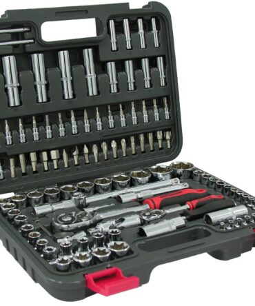 COMPOSITION DOUILLES ET ACCESSOIRES 108 PCES CARRE1/2" & 1/4" ELG-TOOLS-122000