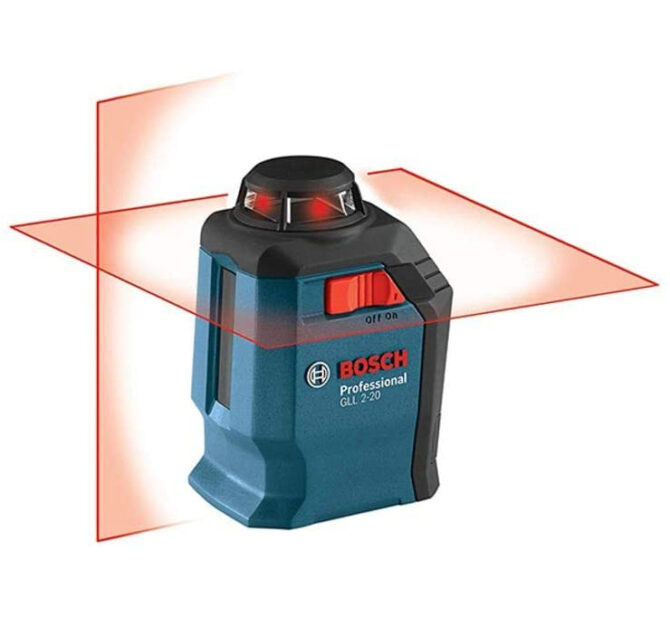 NIVEAU LASER COUVERTURE 360 BOSCH PRO GLL 2-20 + ACCESSOIRES FIXATION – Image 3