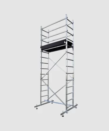 Echafaudage À Échelle Roulante En Aluminium