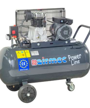 COMPRESEUR A COURROIE SUR CHARIOT 100L 2CV 230V