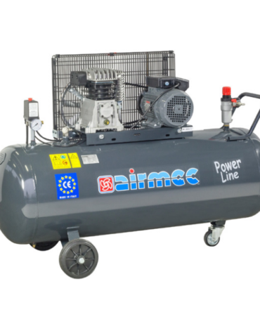 COMPRESEUR A COURROIE SUR CHARIOT 200L 3CV 230V