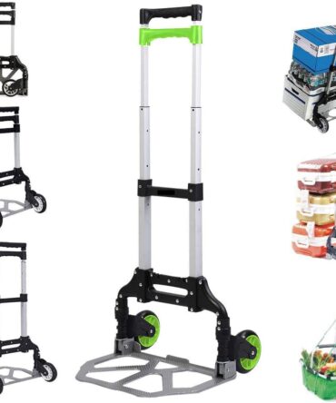 CHARIOT LEGER PLIABLE FACILE A TRANSPORTER
