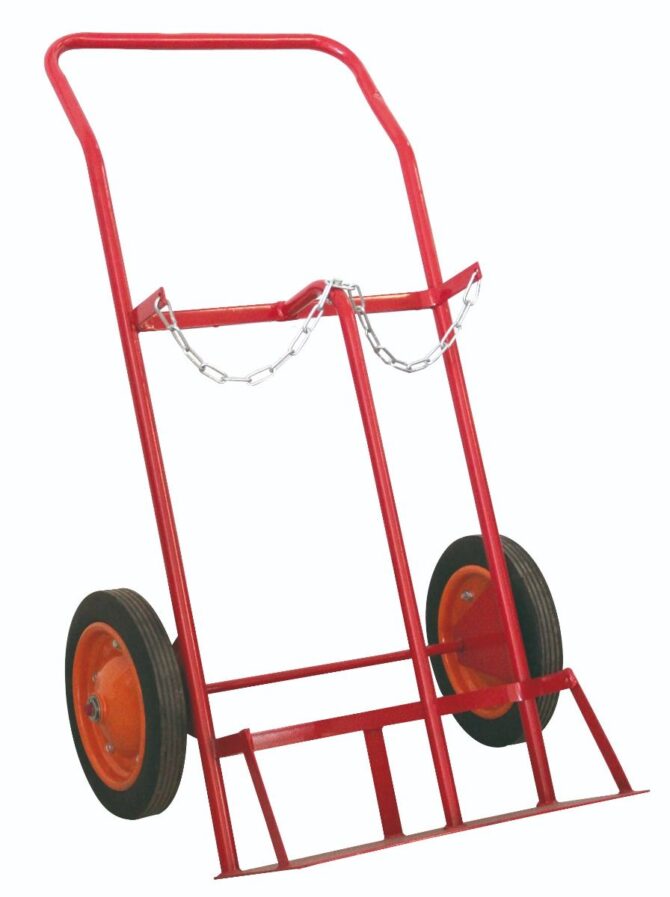 Chariot porte bouteilles oxygène