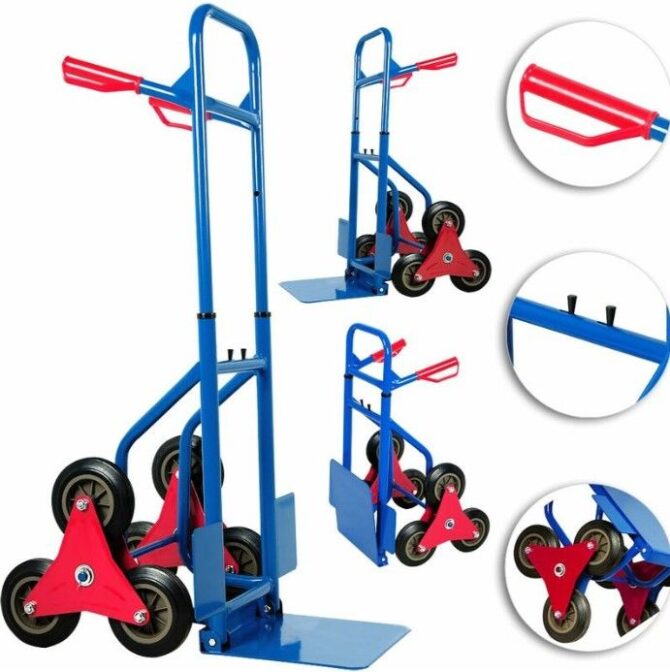 CHARIOT DIABLE PLIABLE POUR ESCALIER – Image 2