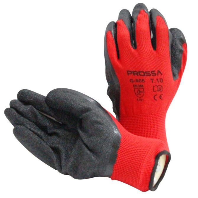 GANT EN NYLON ENDUIT LATEX PROSSA