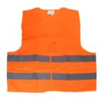 GILET ORANGE AVEC BANDE FLUORESCENTE 3M TXL