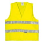GILET JAUNE AVEC BANDE FLUORESCENTE 3M PROSSA L